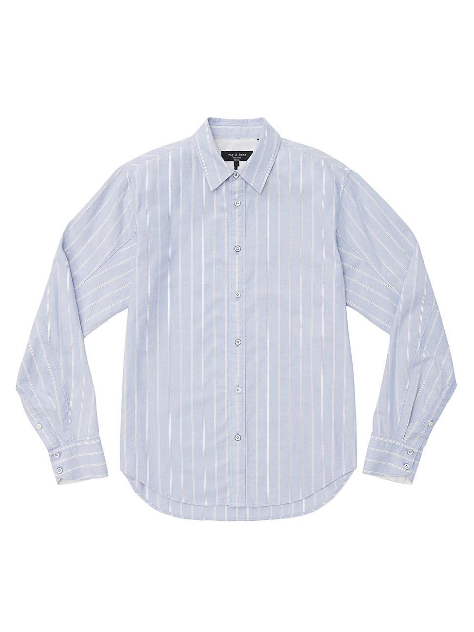 rag & bone Fit 2 Slim Fit Engineered Oxford Stripe Cotton Button-Up Shirt Product Image