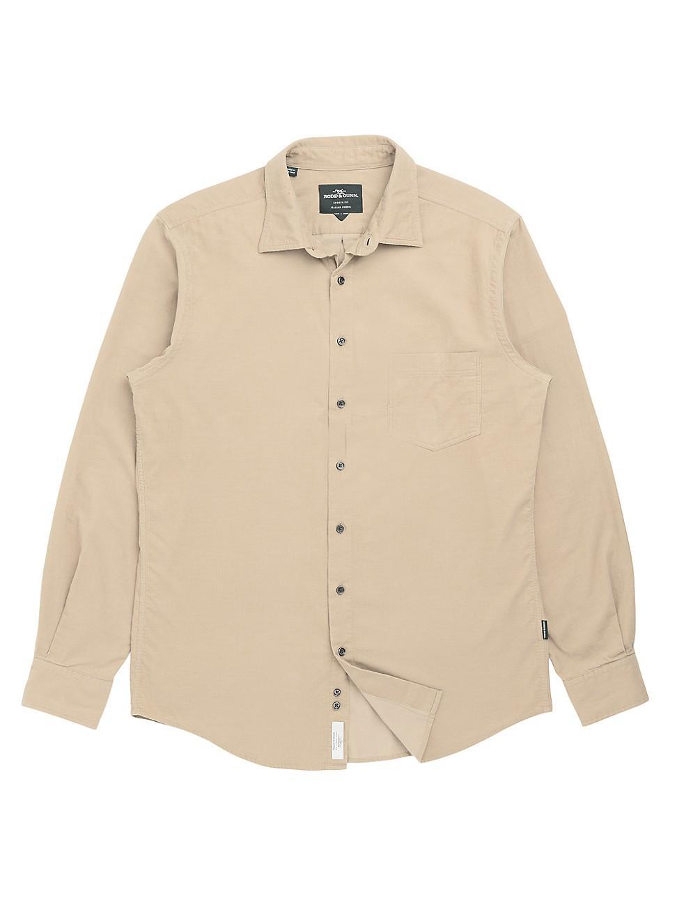 Mens Coal Stream Corduory Shirt Product Image