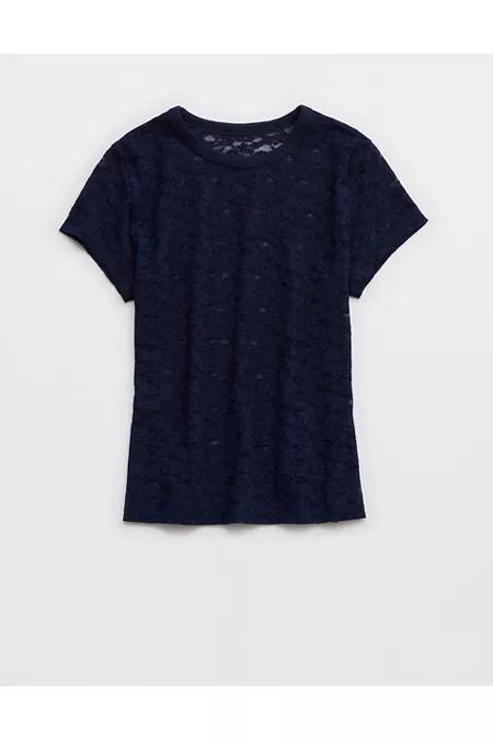 Aerie Lace Vintage T-Shirt Women's Product Image