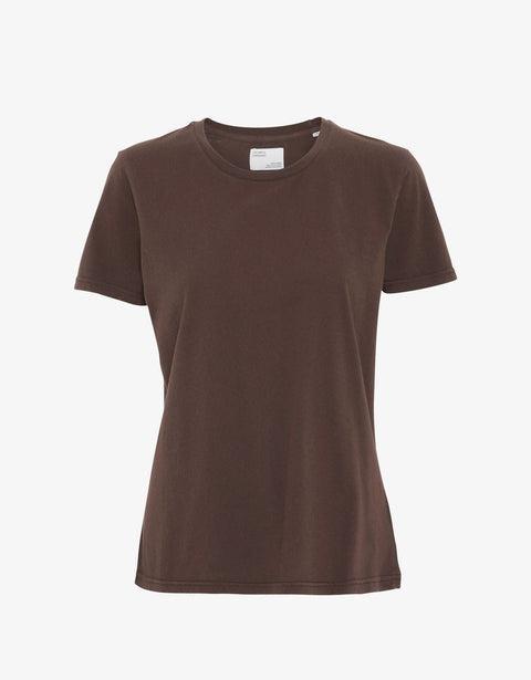 Women Light Organic Tee - Coffee Brown Product Image