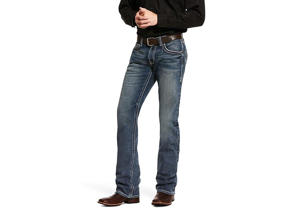 Ariat Men's M5 Slim Stretch Adkins Stackable Straight Leg Jeans Product Image