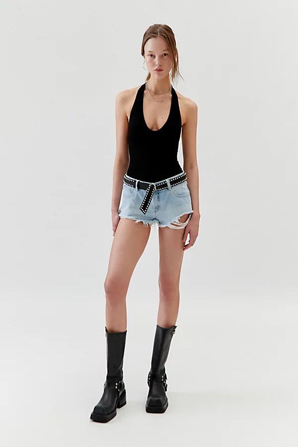 Abrand Jeans 99 Low-Rise Denim Micro Short Womens at Urban Outfitters Product Image