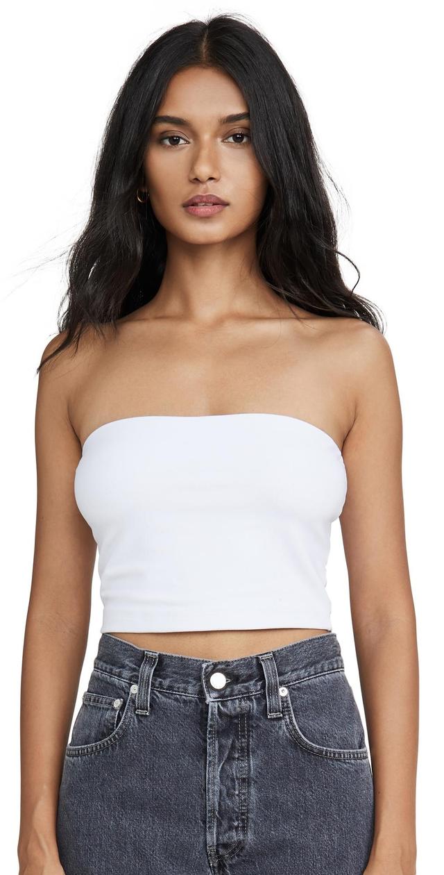 Susana Monaco Crop Tube Top Sugar XL Product Image