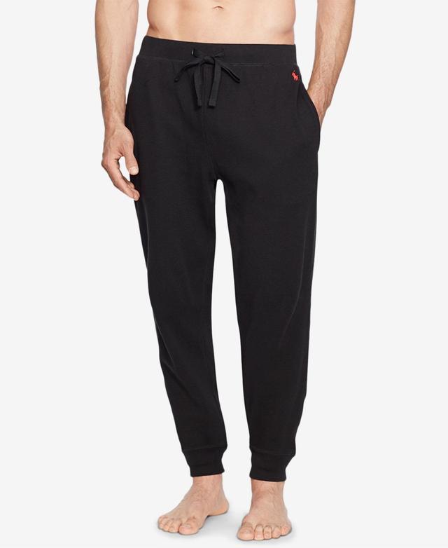 Polo Ralph Lauren Mens Waffle-Knit Sleep Jogger Pants Product Image