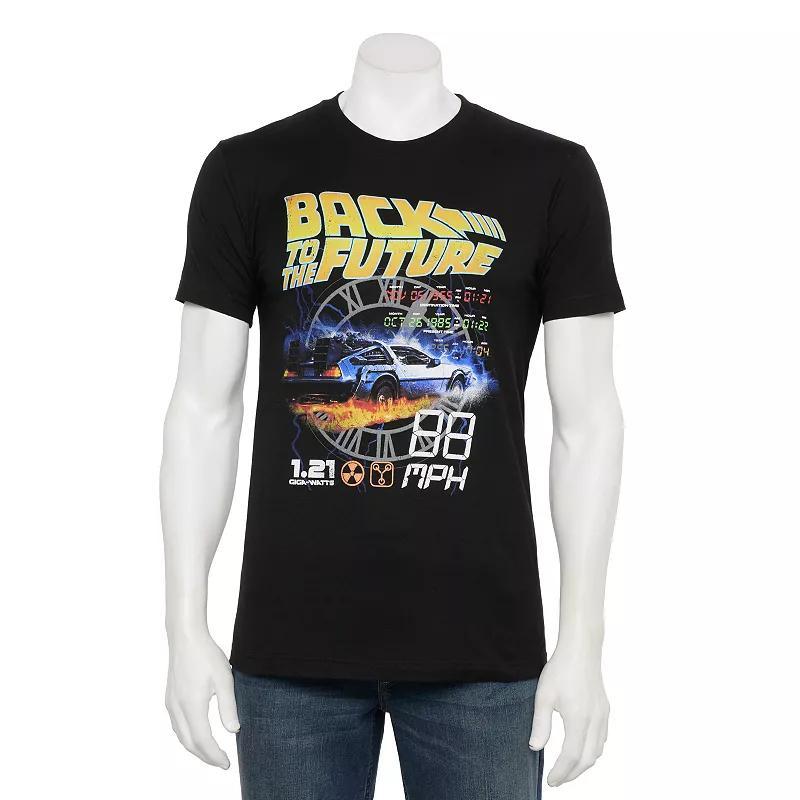 Mens Back to the Future 88mph Vintage Poster Graphic Tee product image