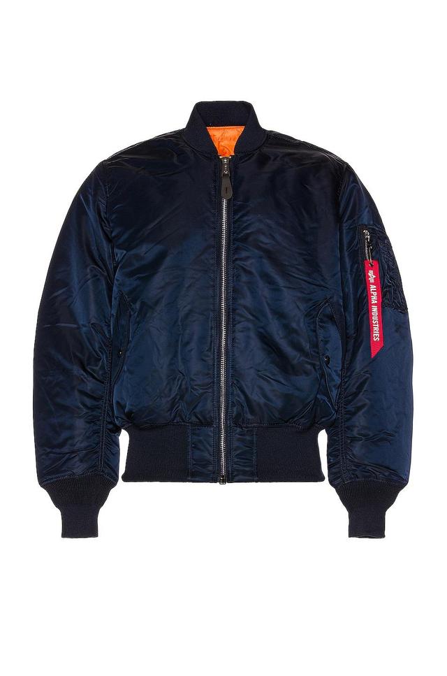 ALPHA INDUSTRIES MA-1 Bomber Jacket Size M, S, XL/1X, XS, XXL/2X. Product Image