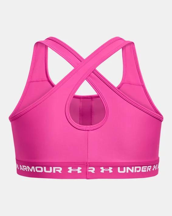 Women's Armour® Mid Crossback Sports Bra Product Image