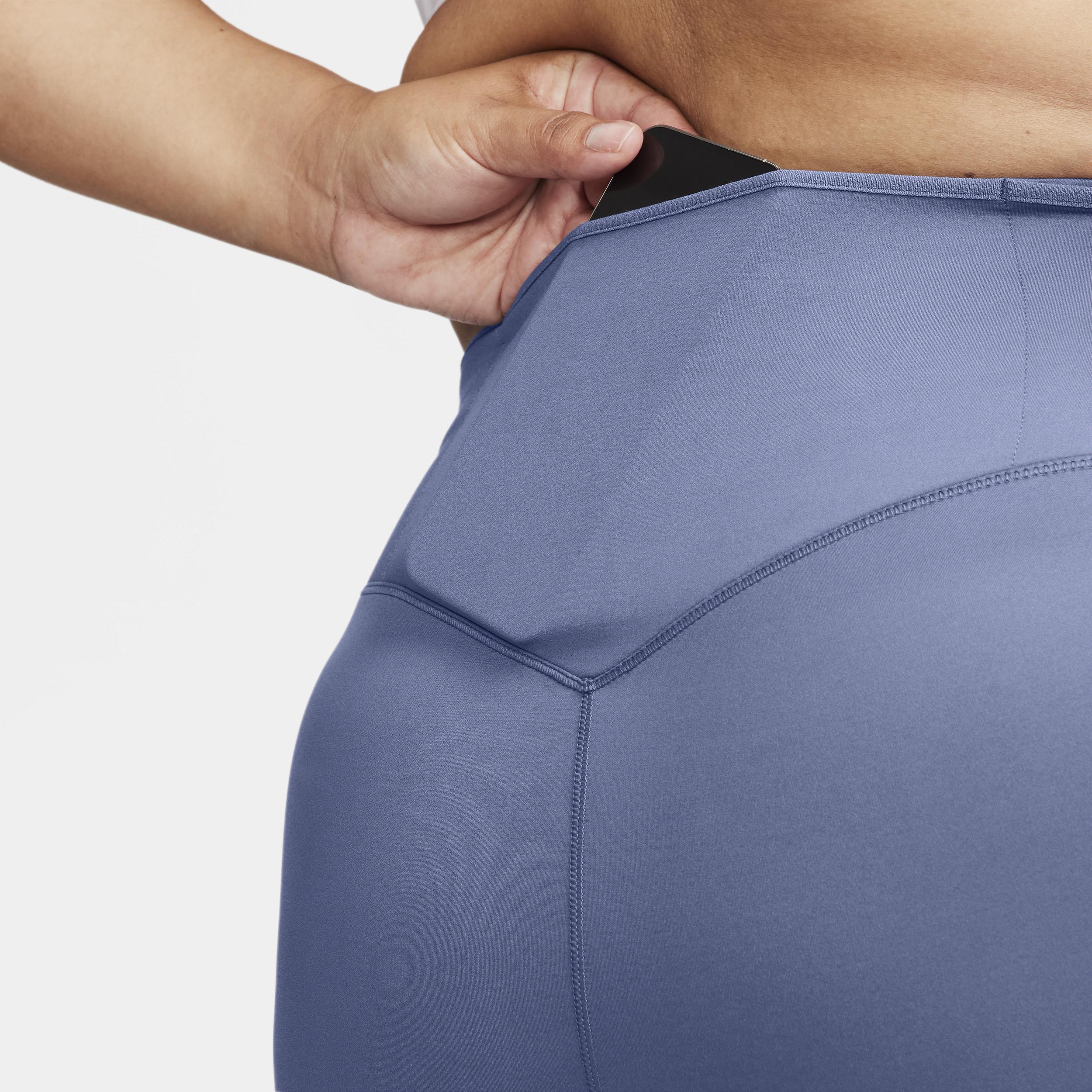 Nike Womens Go Firm-Support High-Waisted 8 Biker Shorts with Pockets (Plus Size) Product Image