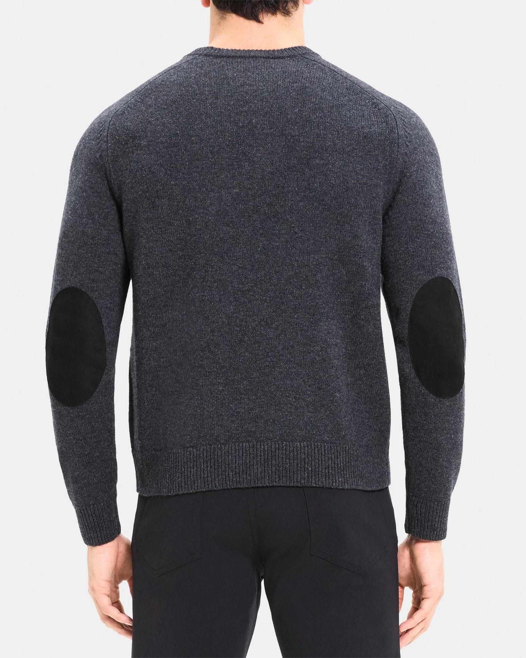 Crewneck Sweater in Wool-Cashmere Product Image