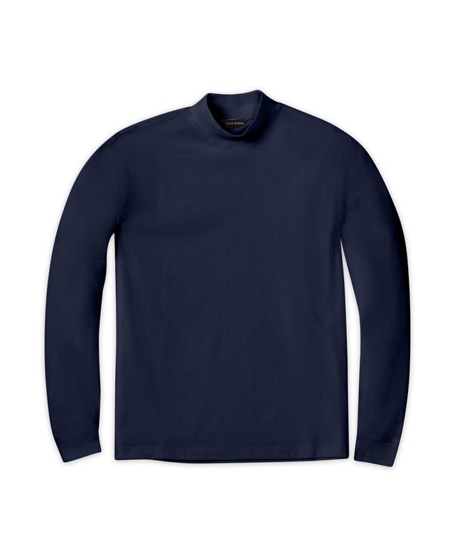 Scott Barber Mens Pima Mock Turtleneck T-Shirt Product Image