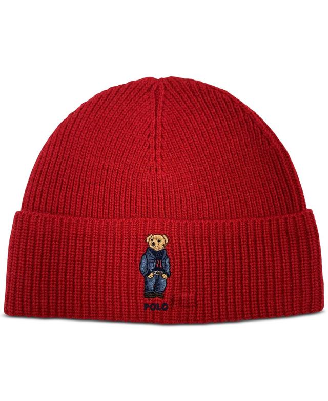 Polo Ralph Lauren Solid Denim Bear Beanie Product Image