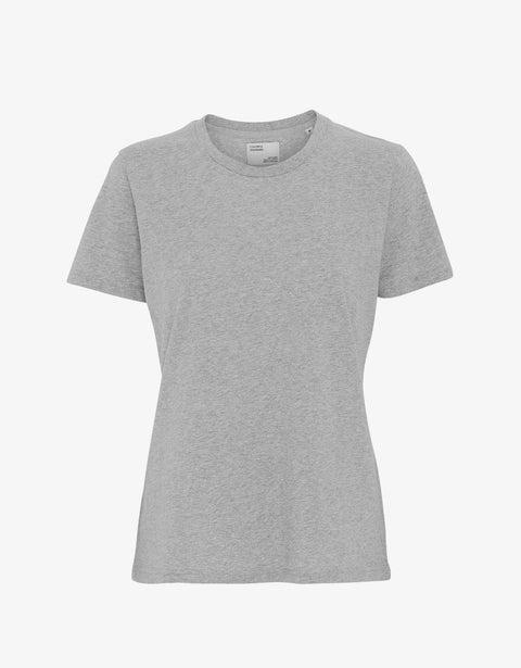 Women Light Organic Tee - Heather Grey Product Image