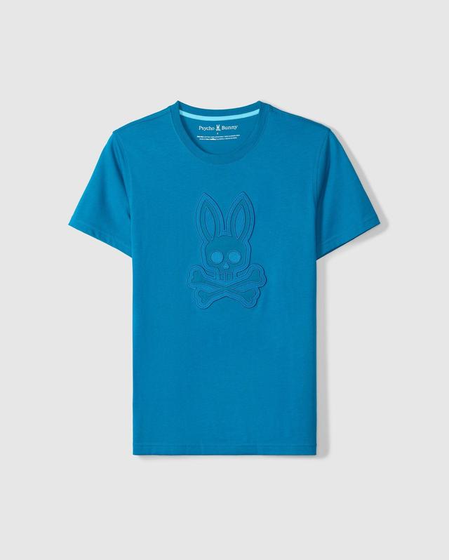 Psycho Bunny Men's Malton Graphic Tee 467 MYKONOS BLUE Product Image