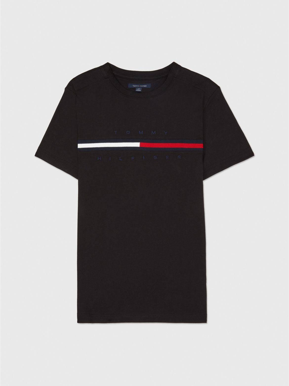 Tommy Hilfiger Women's Stripe Signature T-Shirt Product Image