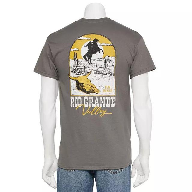 Mens Retrofit Rio Grande Valley Graphic Tee Grey Product Image