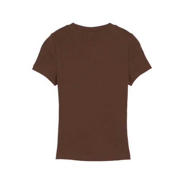 CLASSICS Ribbed Slim Tee Women Product Image