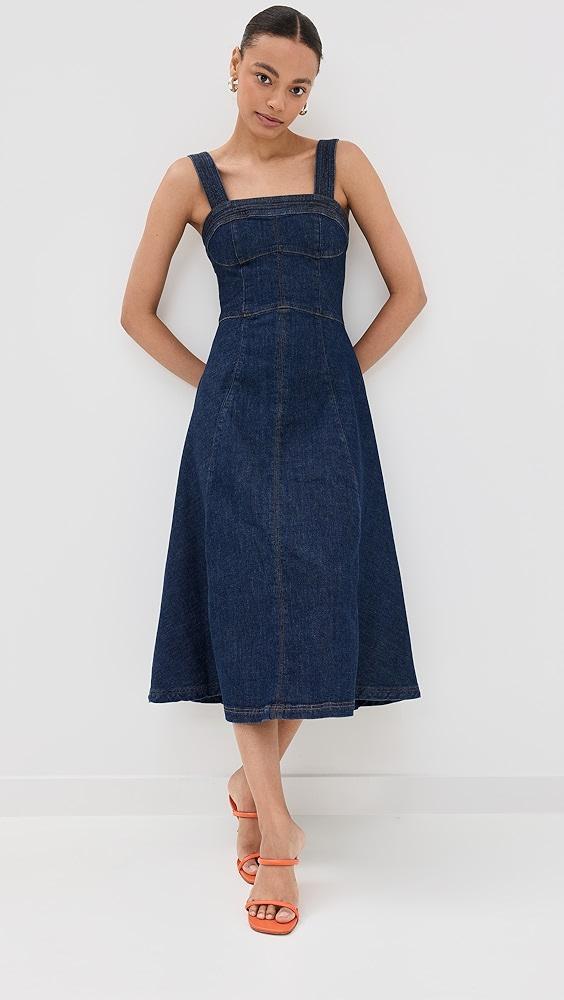 SIMKHAI Cici Denim Dress | Shopbop Product Image