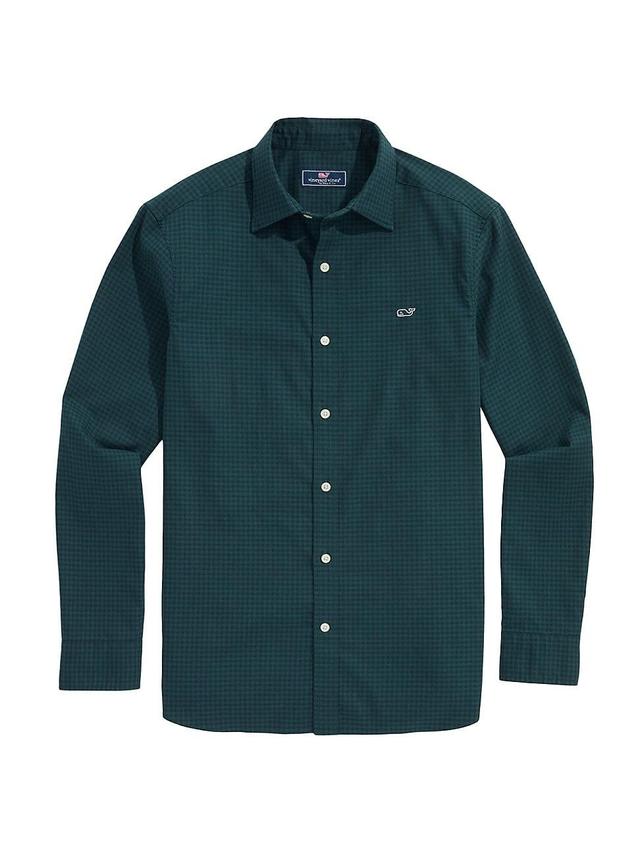 Mens Gingham Twill Shirt Product Image