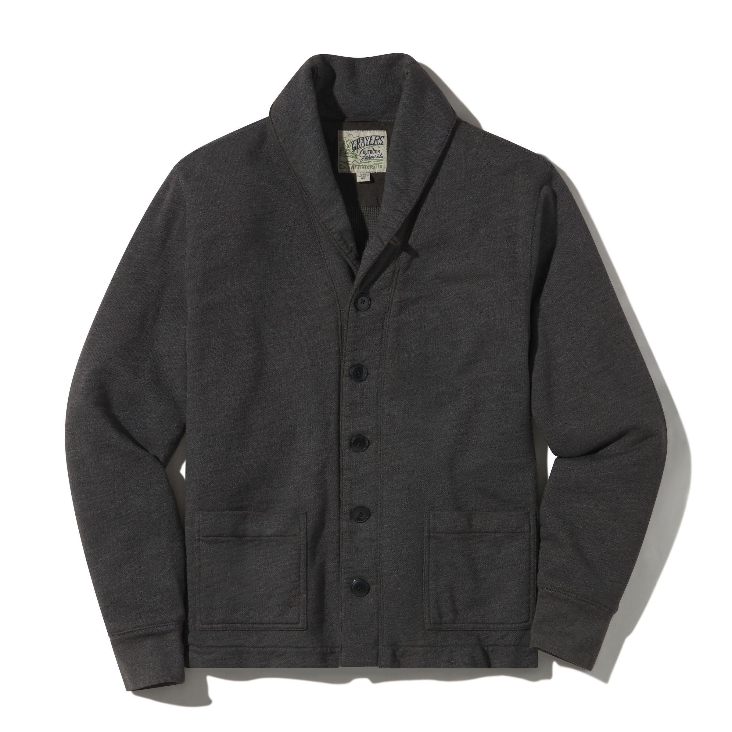 Dunlop Waffle Lined Cardigan - Beluga Product Image