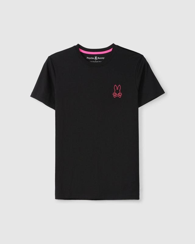 Psycho Bunny Men's Pearland Back Graphic Tee 001 BLACK Product Image