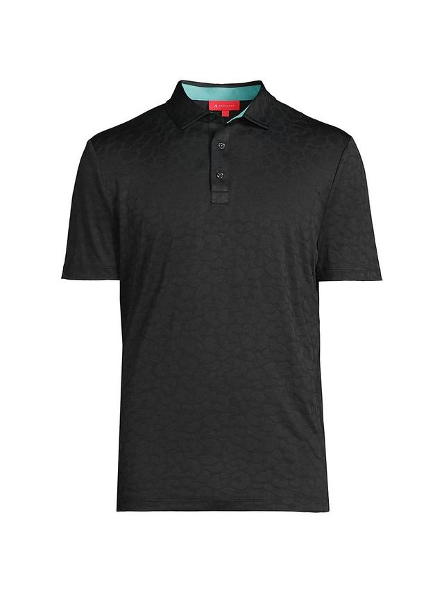 Mens Sanborn Jacquard Polo Shirt Product Image