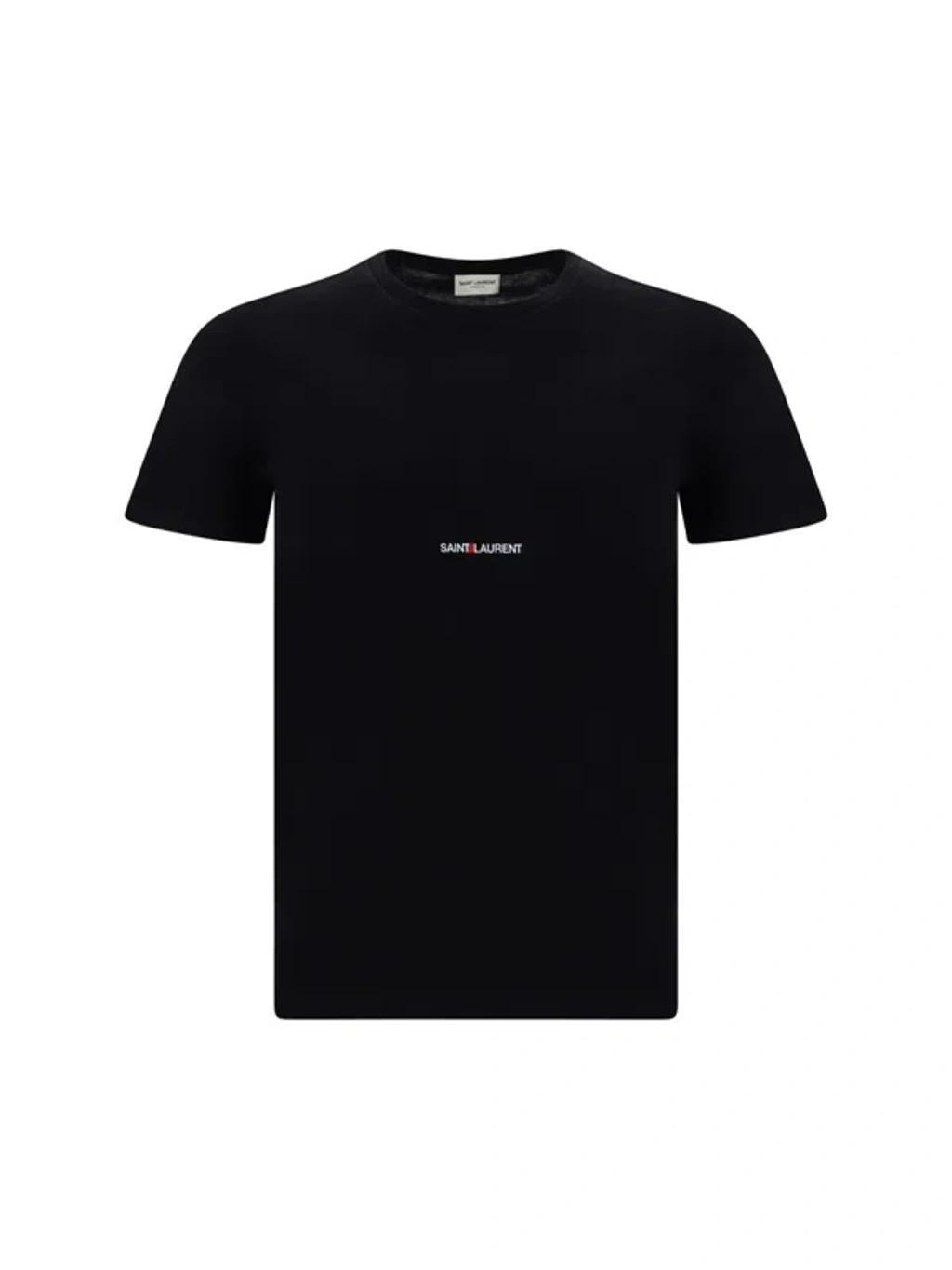 Logo T-shirt In Cotton In Black Product Image