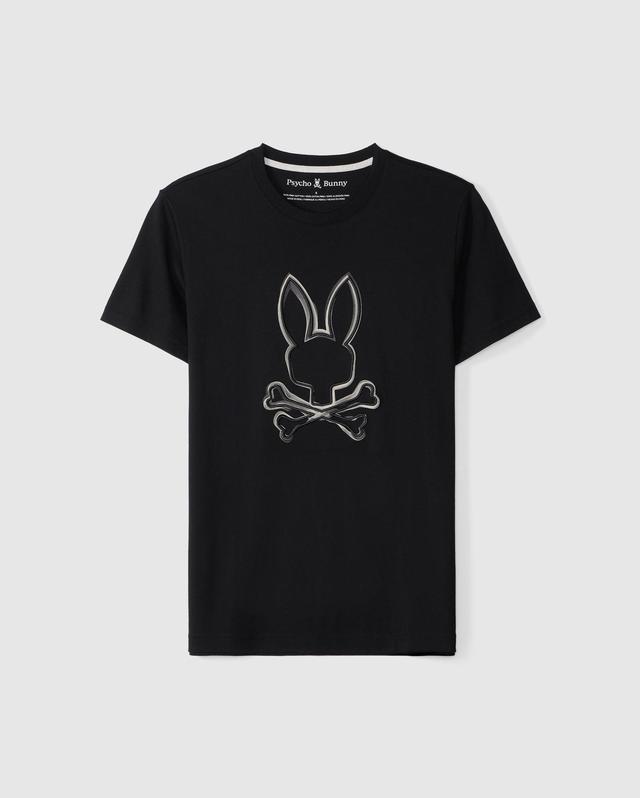 Psycho Bunny Men's Vincent Graphic Tee 001 BLACK Product Image