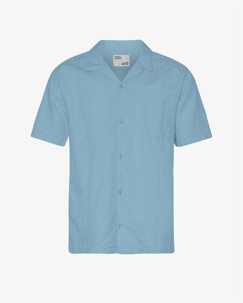 Linen Short Sleeved Shirt - Desert Khaki Product Image