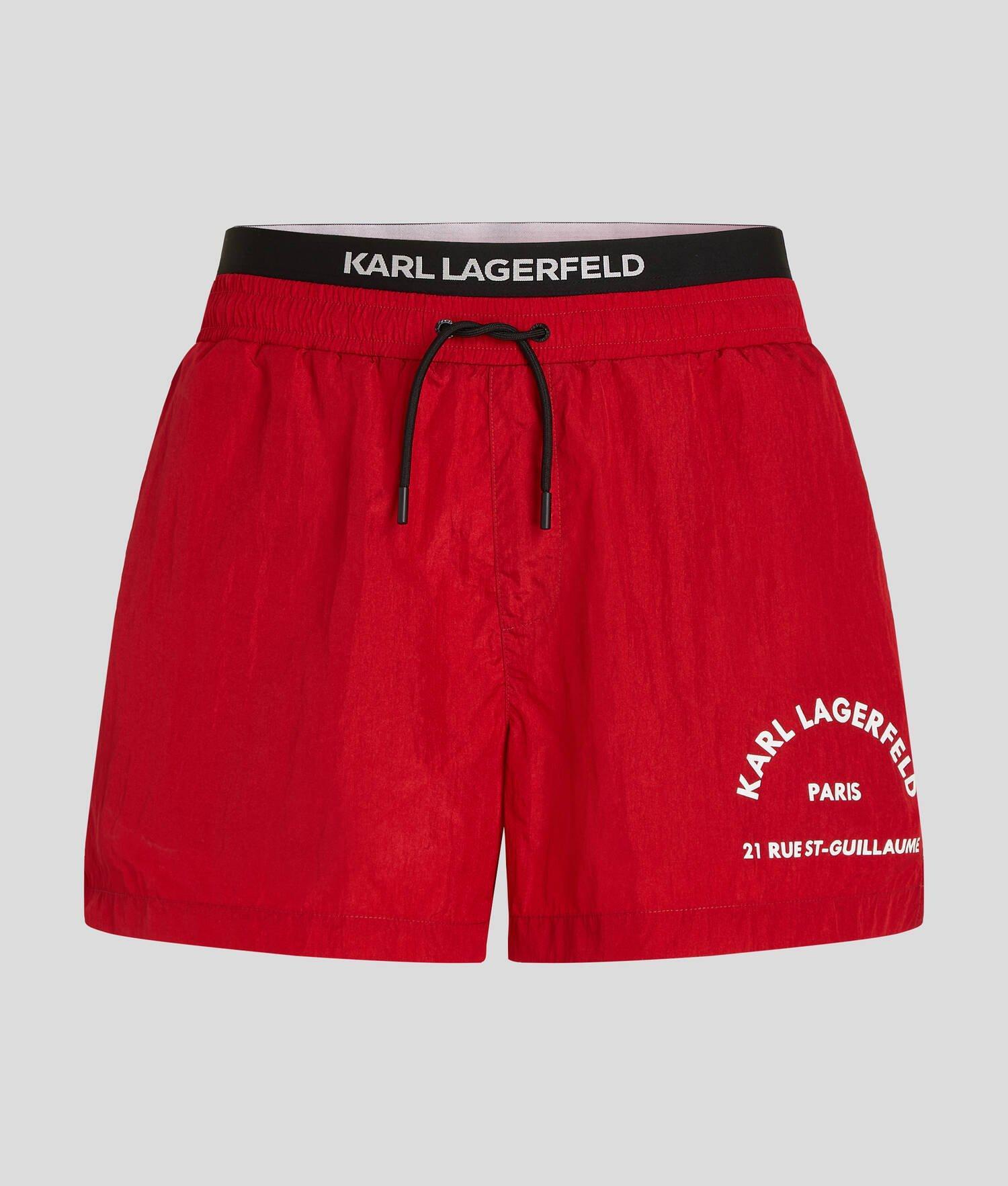 RUE ST-GUILLAUME DOUBLE WAISTBAND BOARD SHORTS Product Image