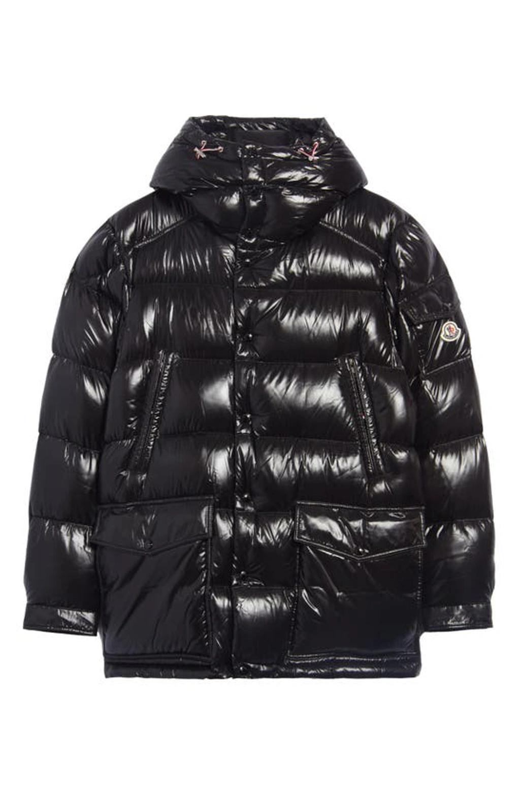 Chiablese Hooded Puffer Jacket In Black Product Image