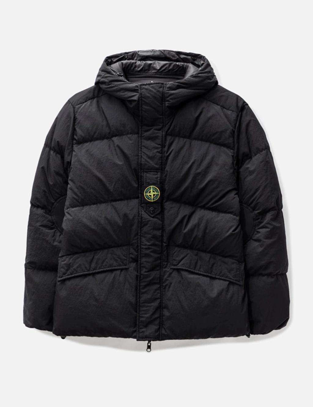 Hooded Reversible Puffer Jacket In Black Product Image