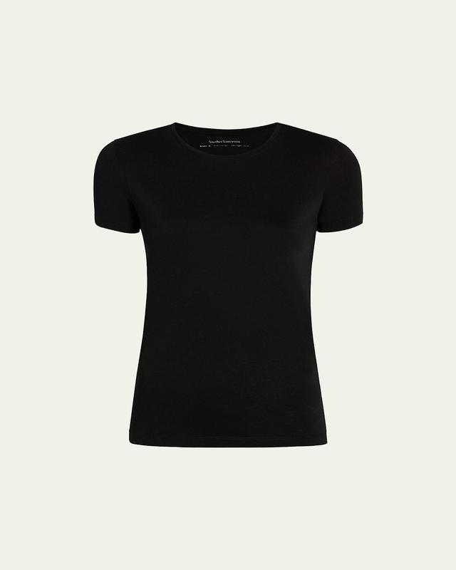 Womens Cotton Crewneck T-Shirt Product Image