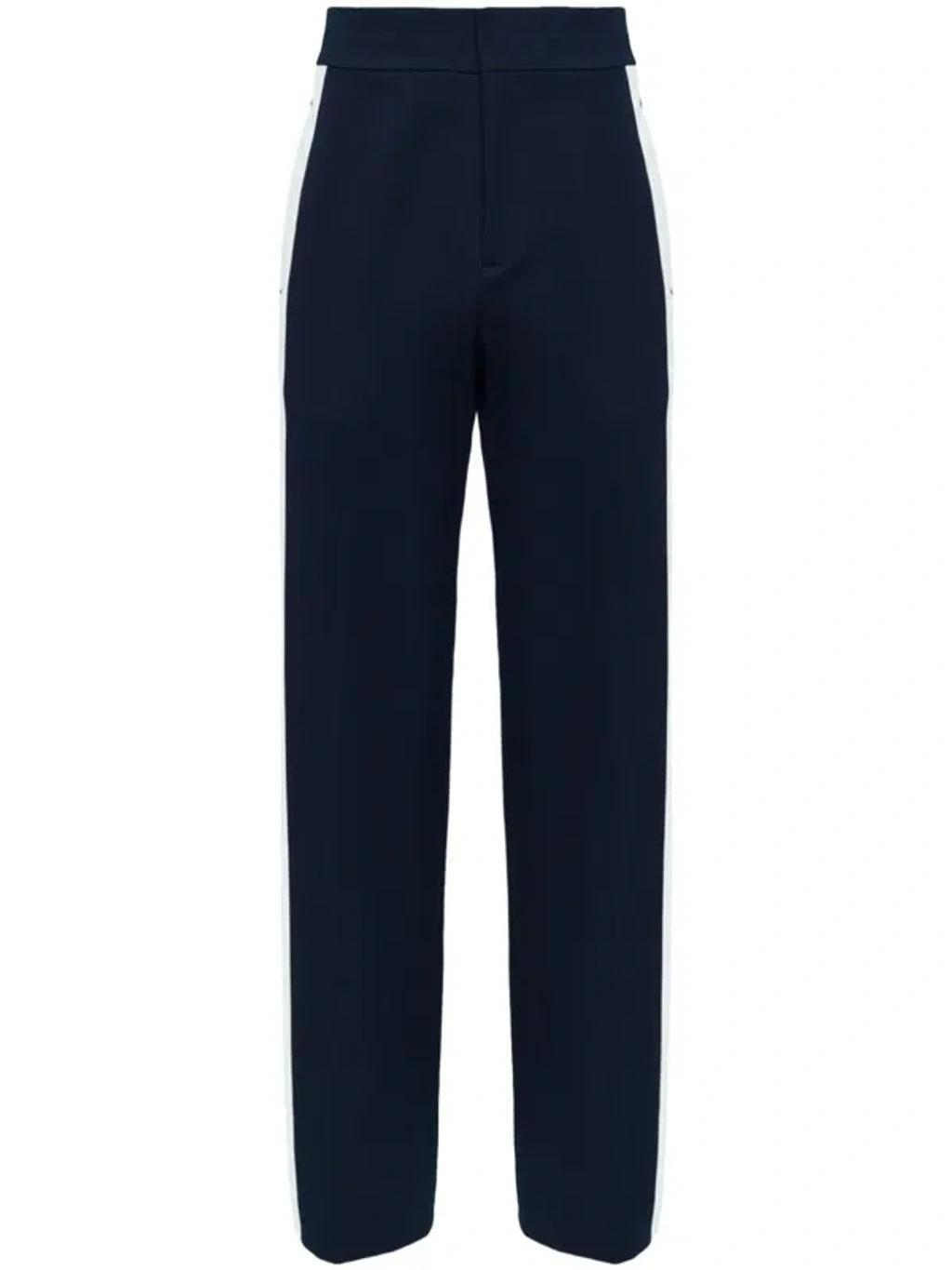 Straight-leg Tailored Trousers In Schwarz Product Image