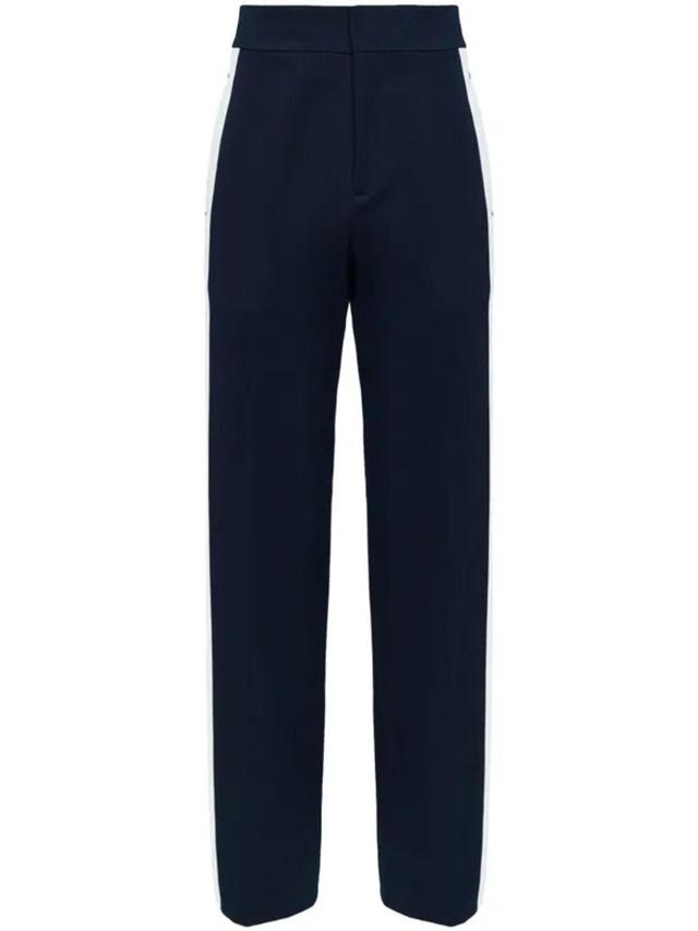 Straight-leg Tailored Trousers In Schwarz Product Image