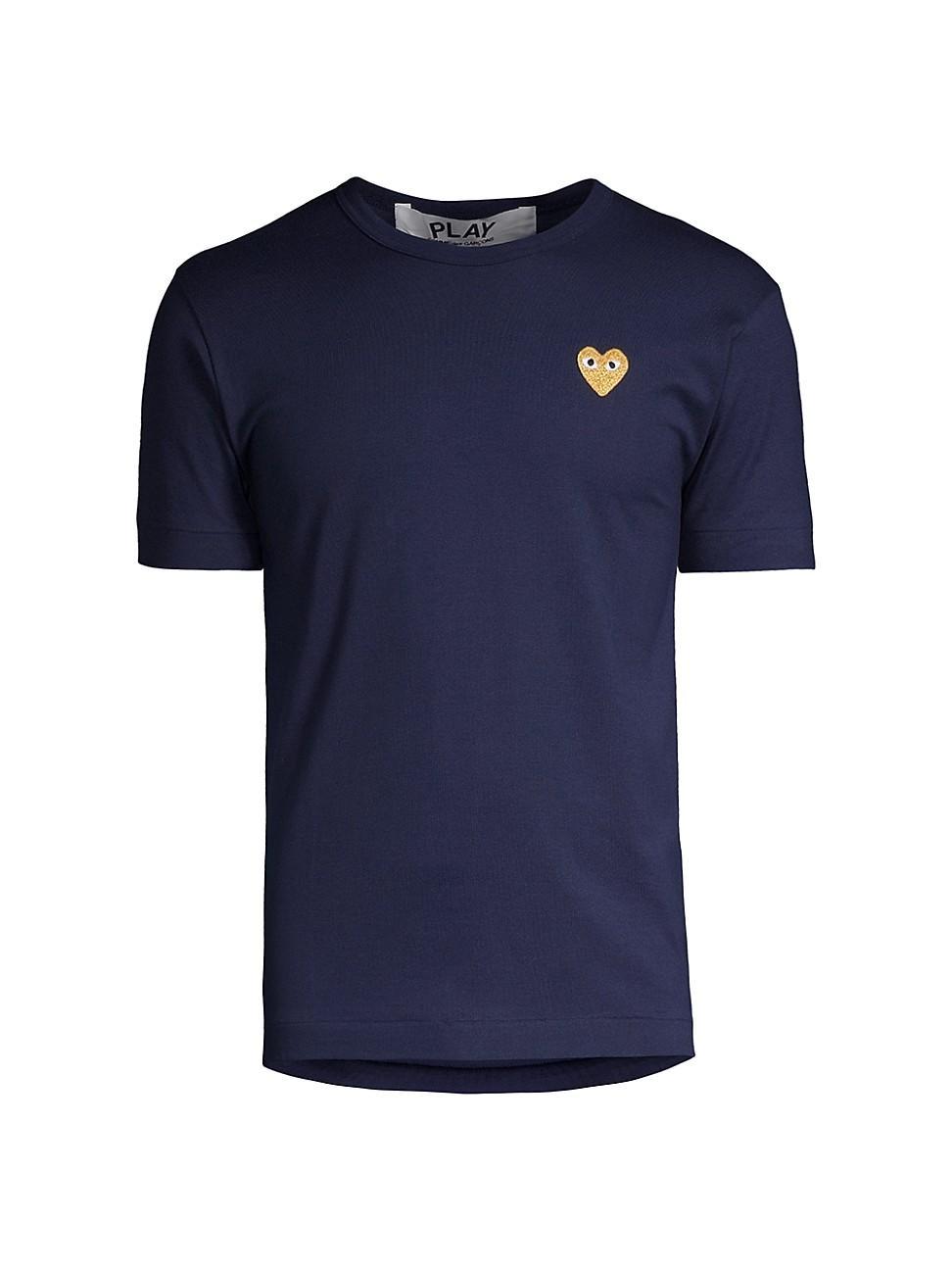 Mens Heart Applique Tee Product Image