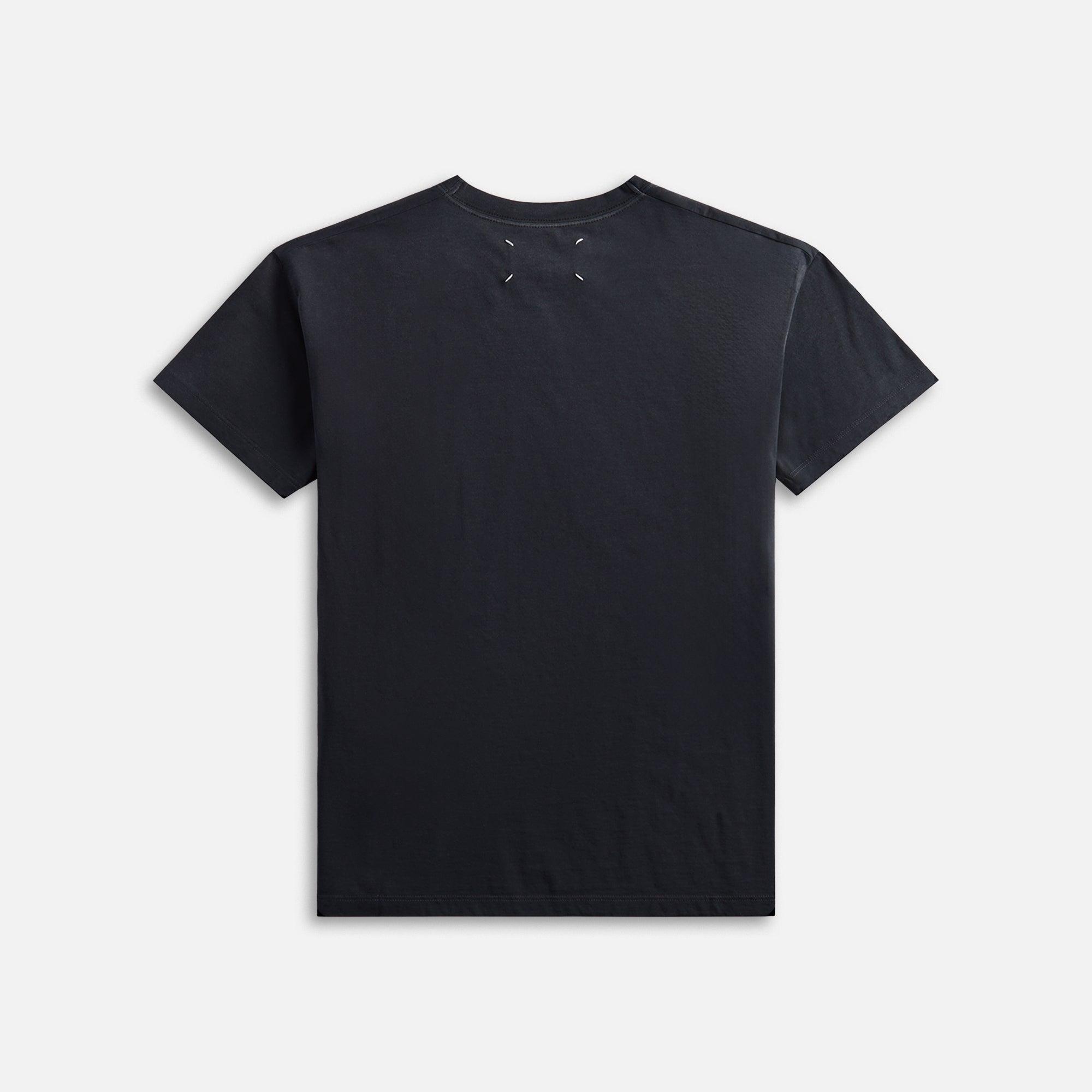 Maison Margiela Cotton Jersey - Washed Black Male Product Image