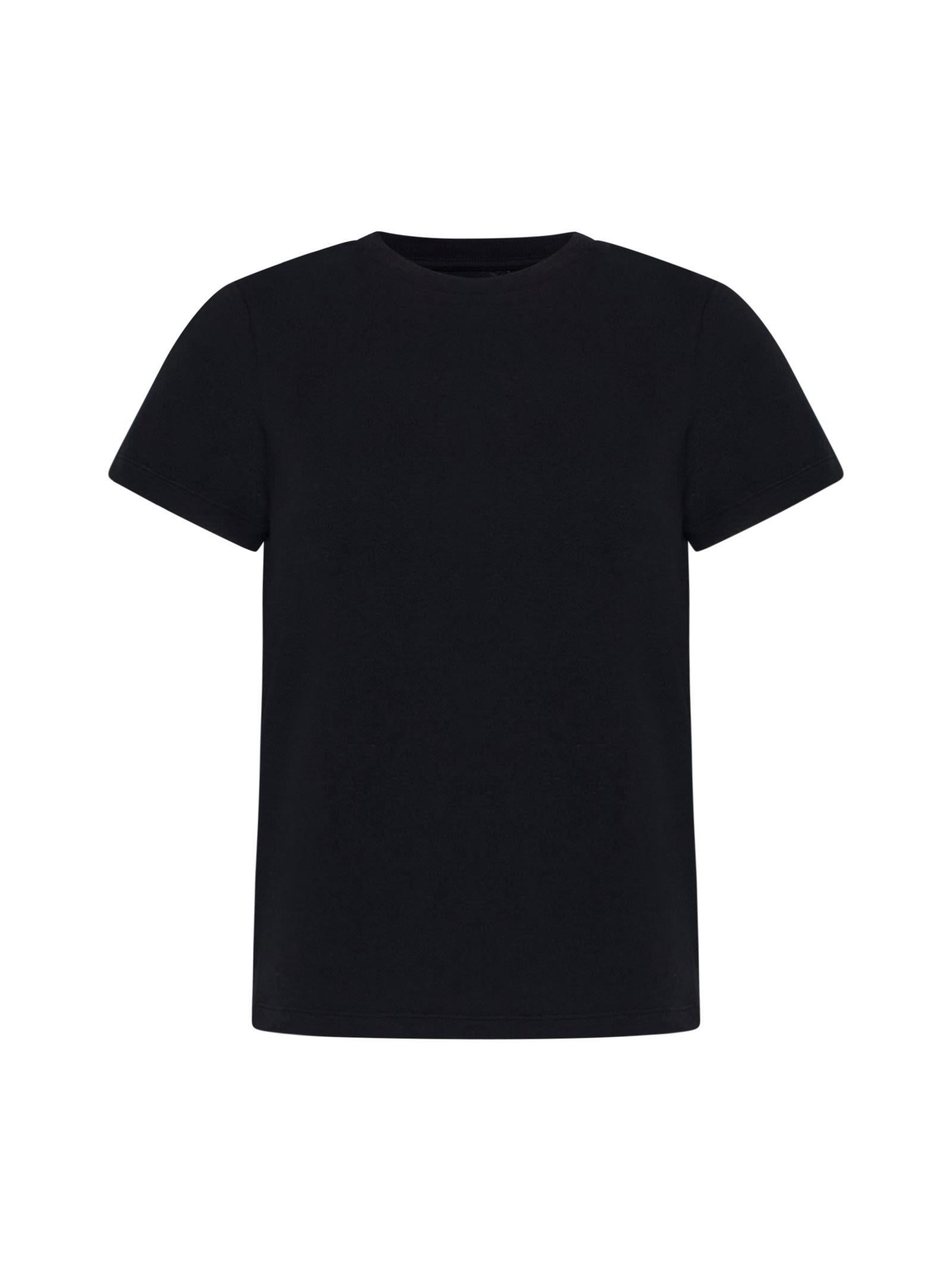 KHAITE Emmylou Tee Shirt In Washed Black Product Image