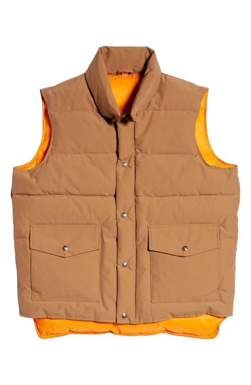 Schott NYC Mens Nylon & Cotton Puffer Vest Product Image