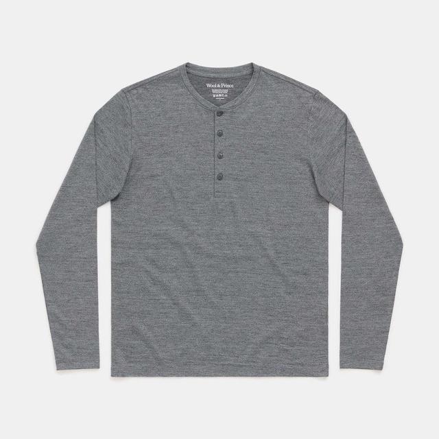 Signature Long Sleeve Henley Product Image