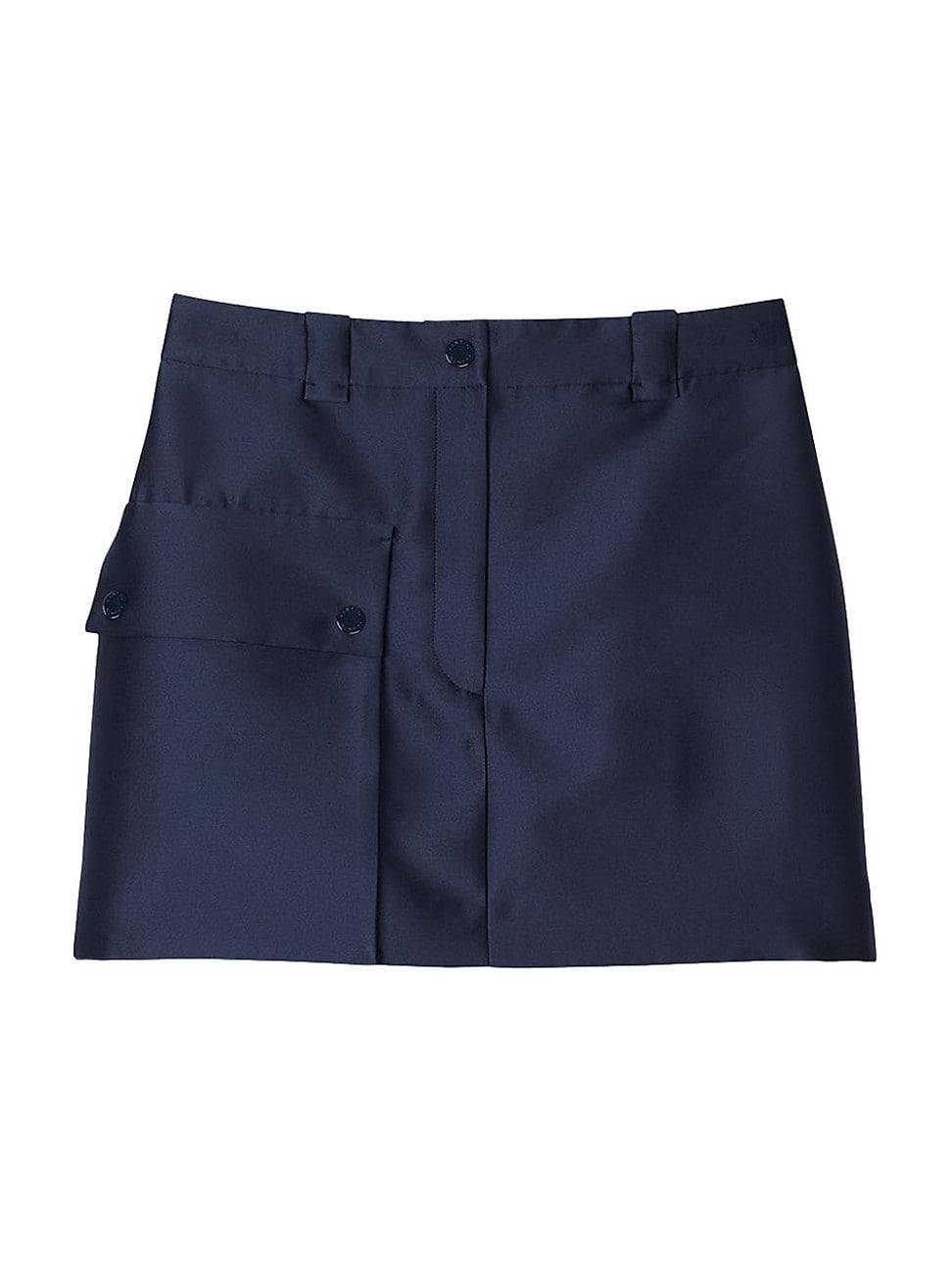 Womens Satin Short Skirt product image