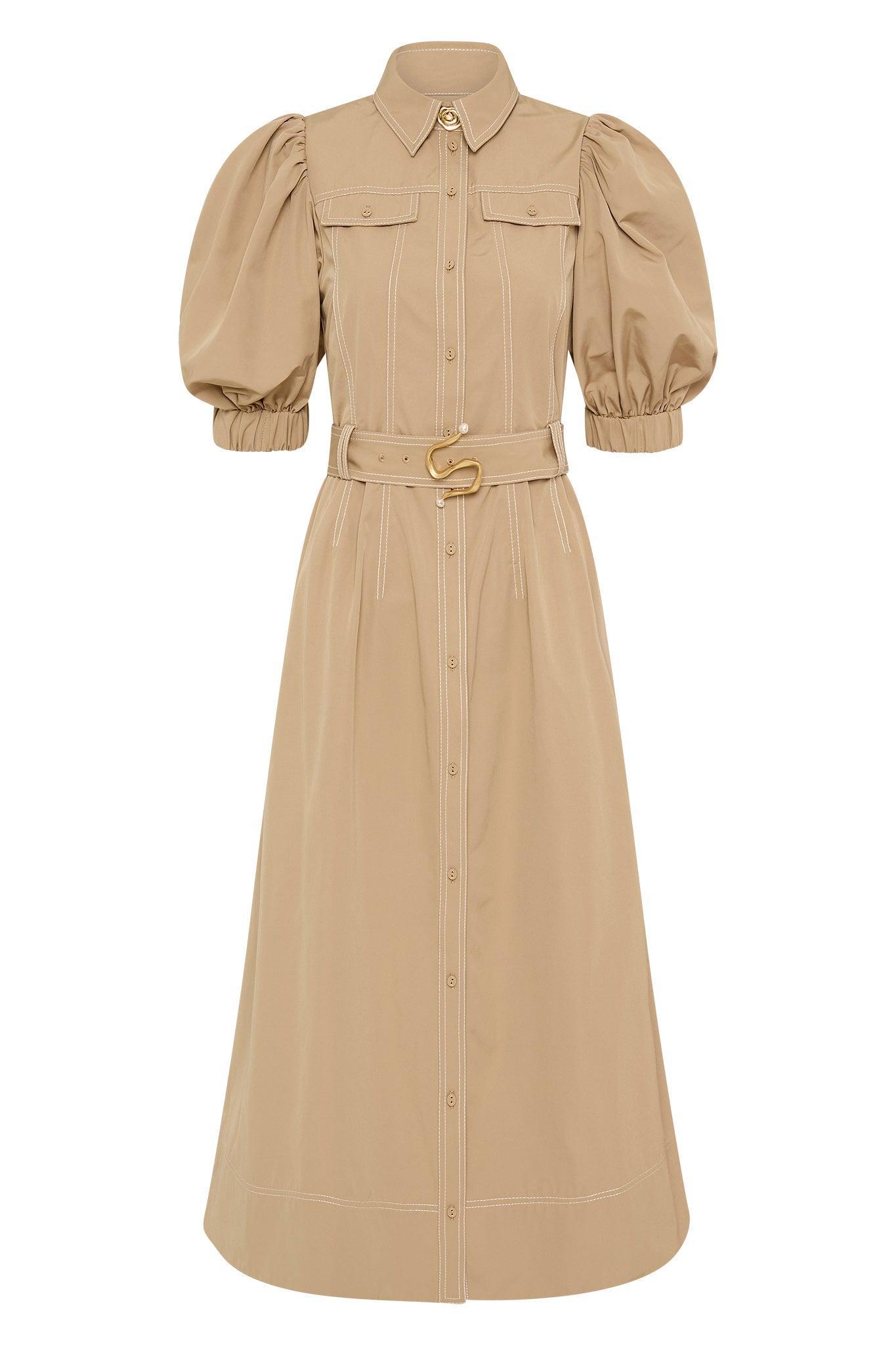 Woodland Utility Midi Dress Product Image