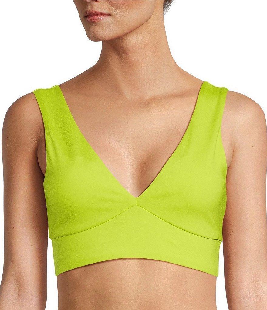 Antonio Melani Active In The Zone Longline V-Neck Sports Bra Product Image