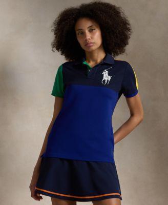 Polo Ralph Lauren Womens Us Open Tailored Fit Polo Shirt Product Image