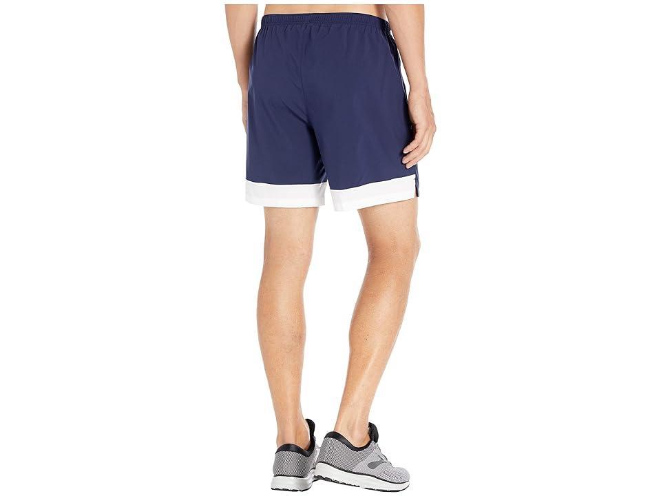 Brooks Go-To 7 Shorts (Navy/White/Navy) Men's Shorts Product Image