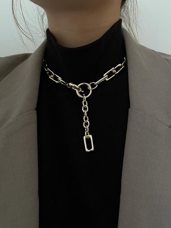 Simple Normcore Chain Necklace Product Image