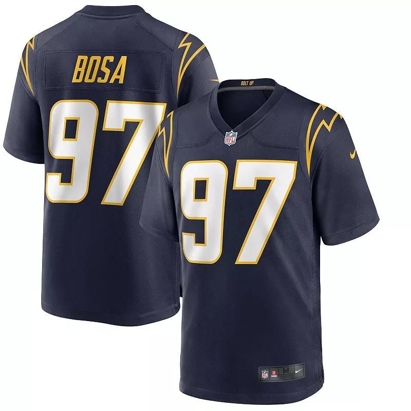 Mens Nike Joey Bosa Los Angeles Chargers Alternate Game Jersey Blue Product Image