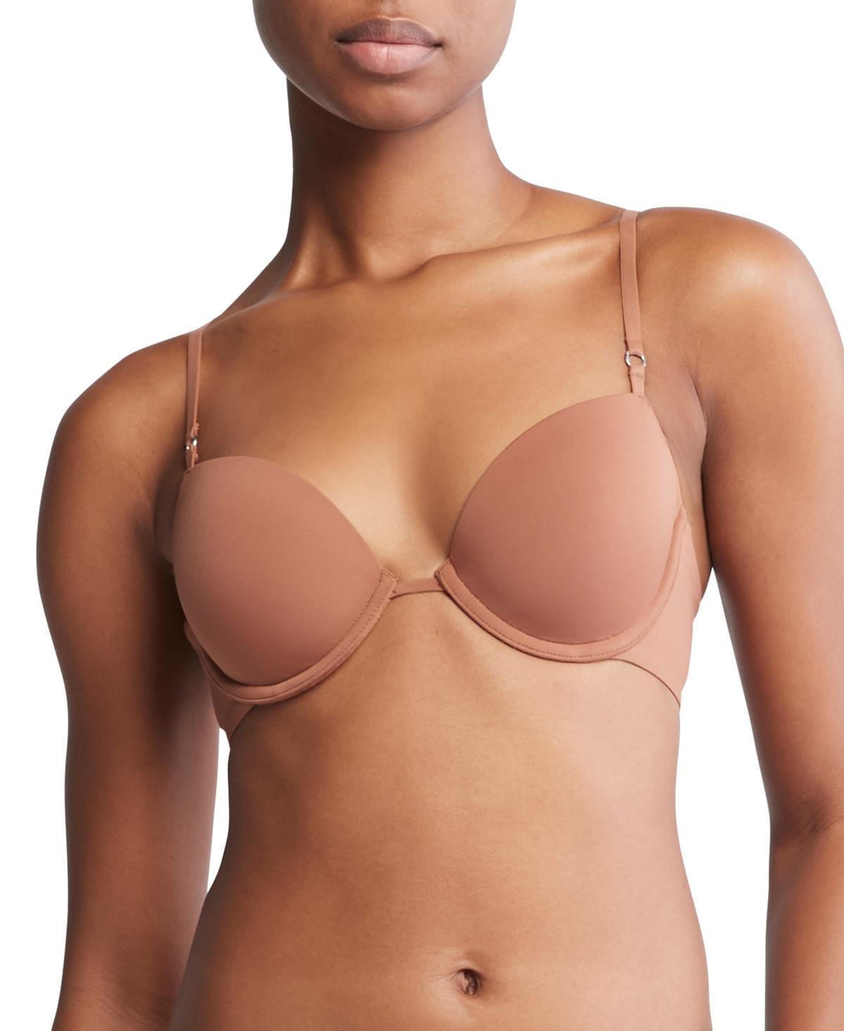 Calvin Klein Womens Sculpt Lightly Lined Demi Bra QF7166 Product Image