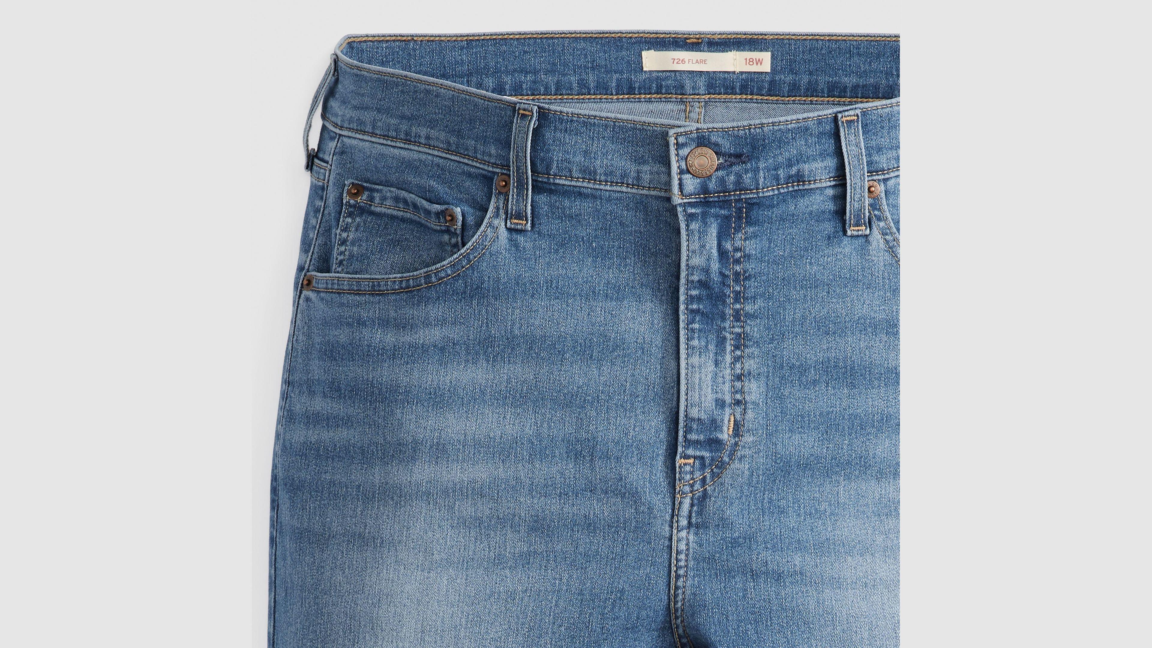 726 High Rise Flare Women's Jeans (Plus Size) Product Image