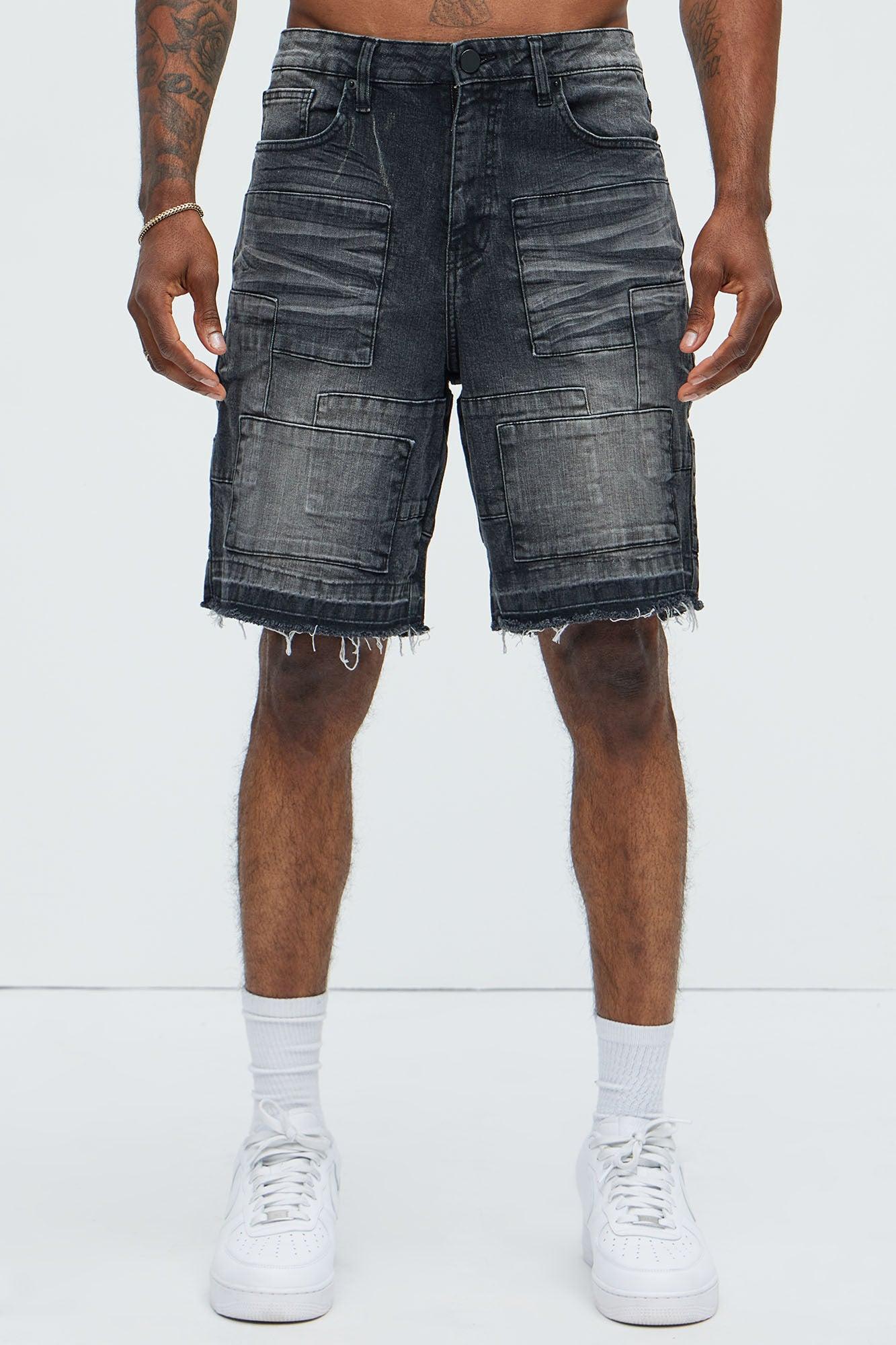 Mosley Relaxed Shorts - Black Wash Product Image