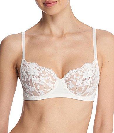 Natori Womens Plush Romance Balconette Underwire Bra 724328 Product Image